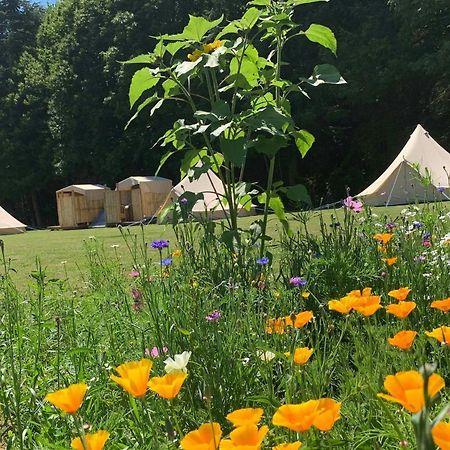 Au Pre Fleuri Eco Glamping Hotel Le Lindois Kültér fotó