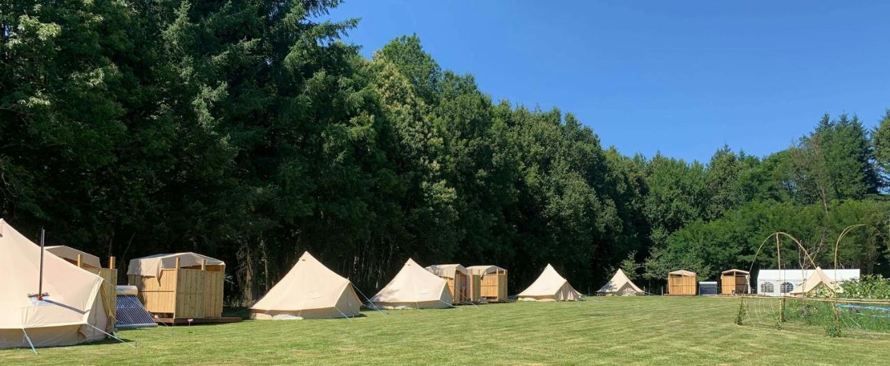 Au Pre Fleuri Eco Glamping Hotel Le Lindois Kültér fotó