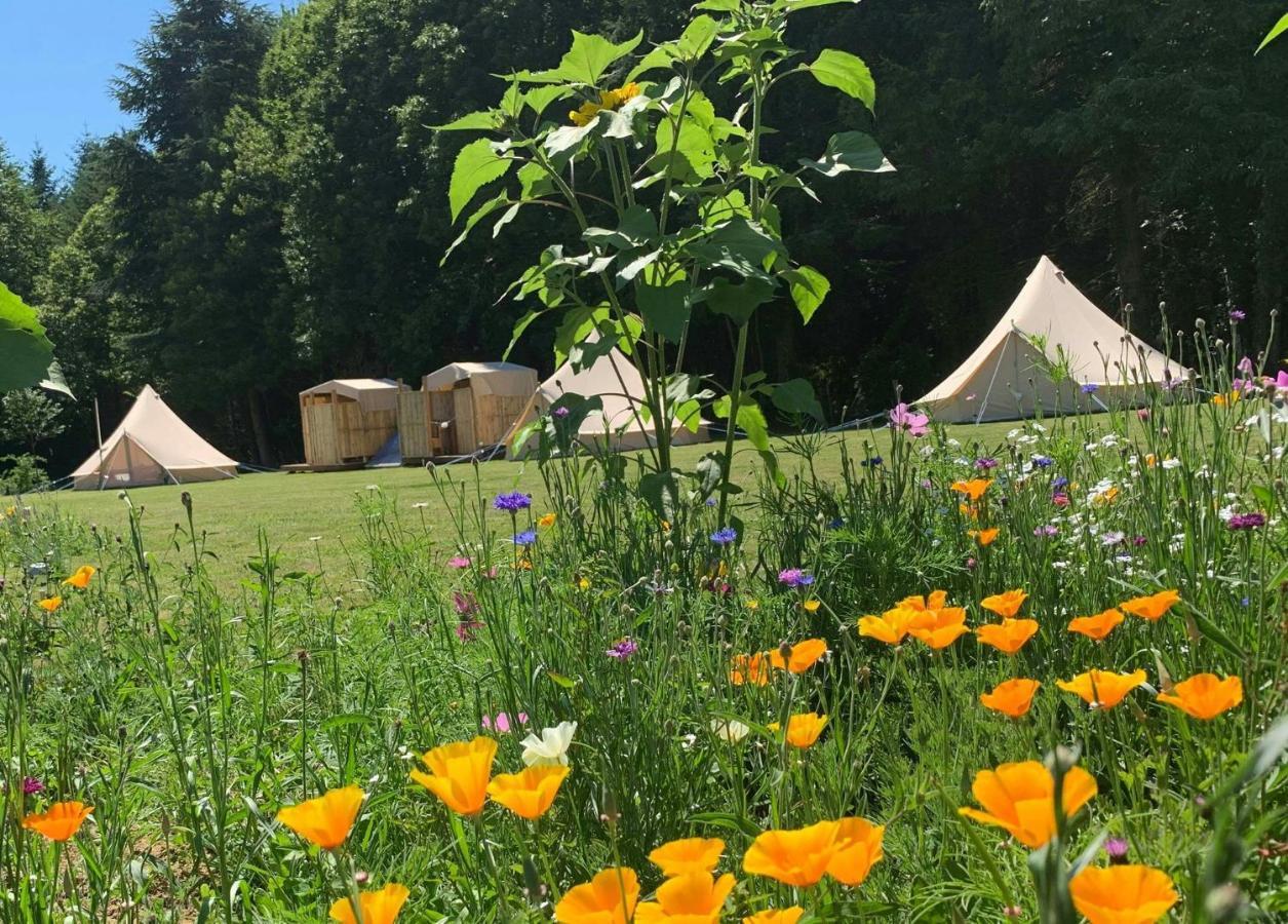 Au Pre Fleuri Eco Glamping Hotel Le Lindois Kültér fotó